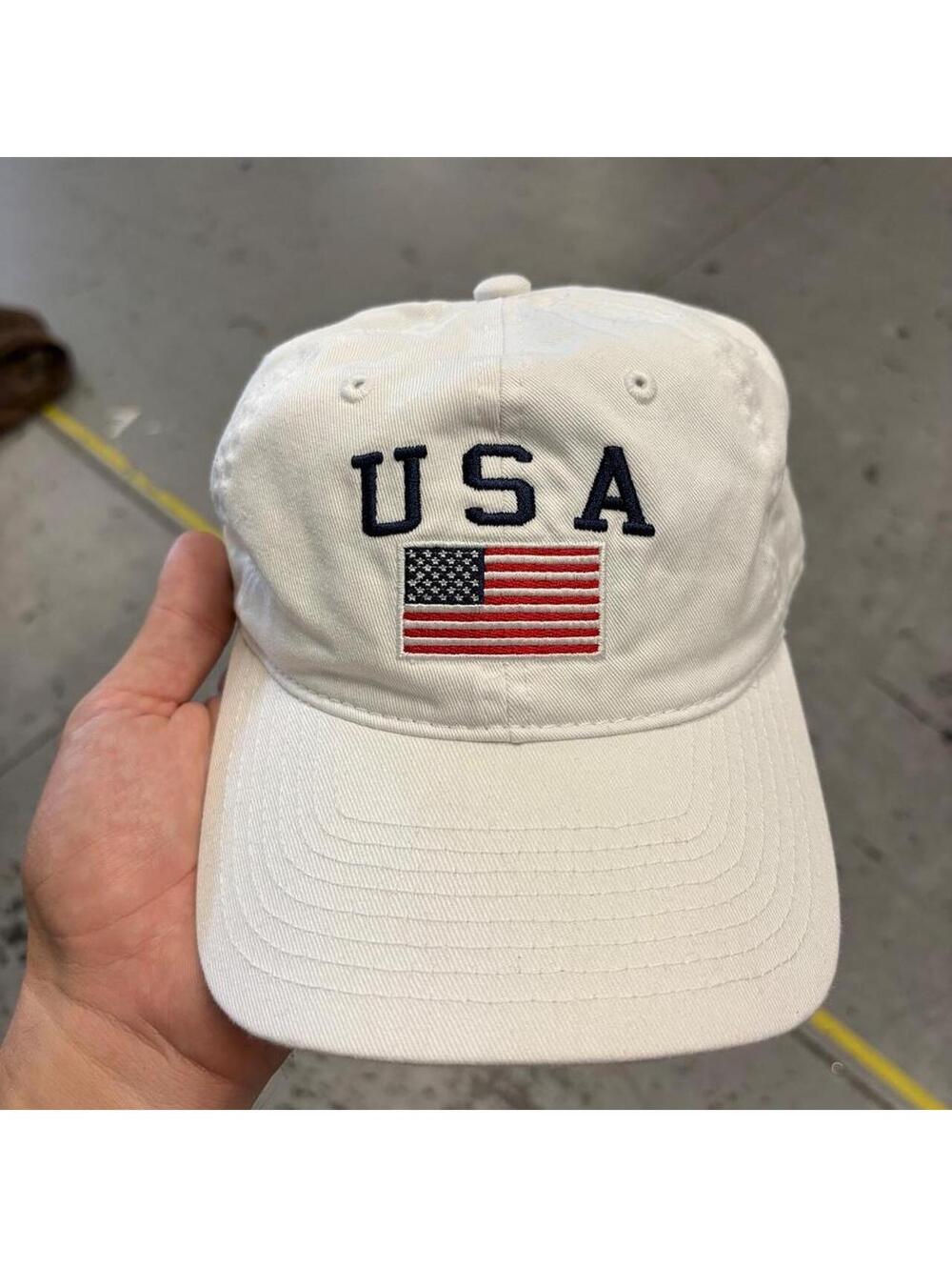 Fire vintage USA embroidered hat.